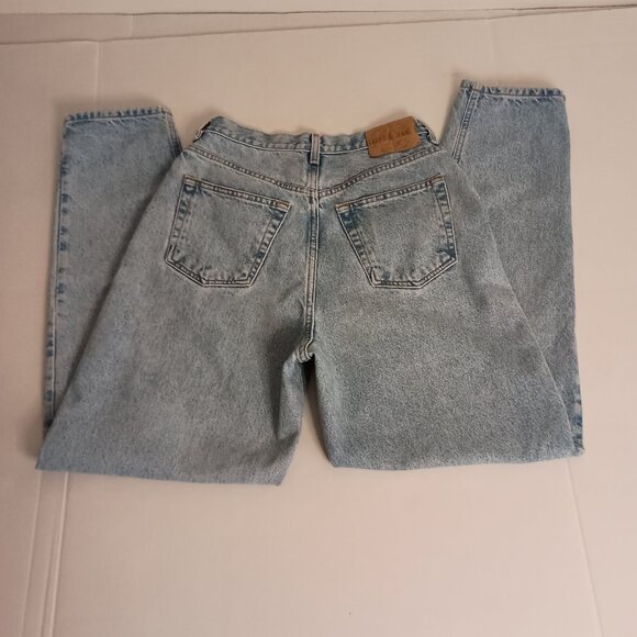 Gap Y2K Vintage No 9 Reverse Fit High Rise Light Blue Denim Jeans Women’s 10 - Picture 9 of 16
